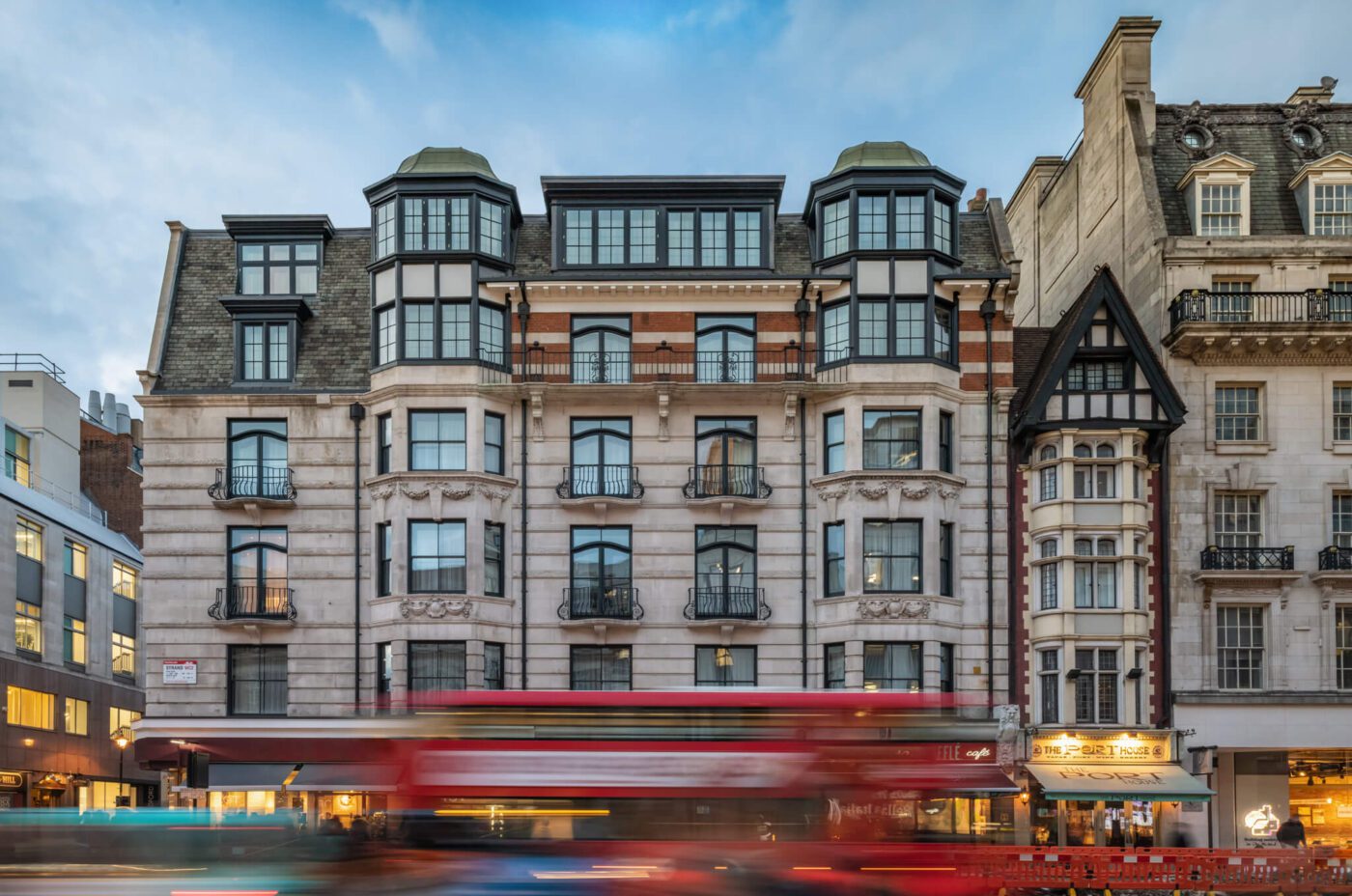 The Exterior of The Resident Covent Garden - a Covent Garden hotel.