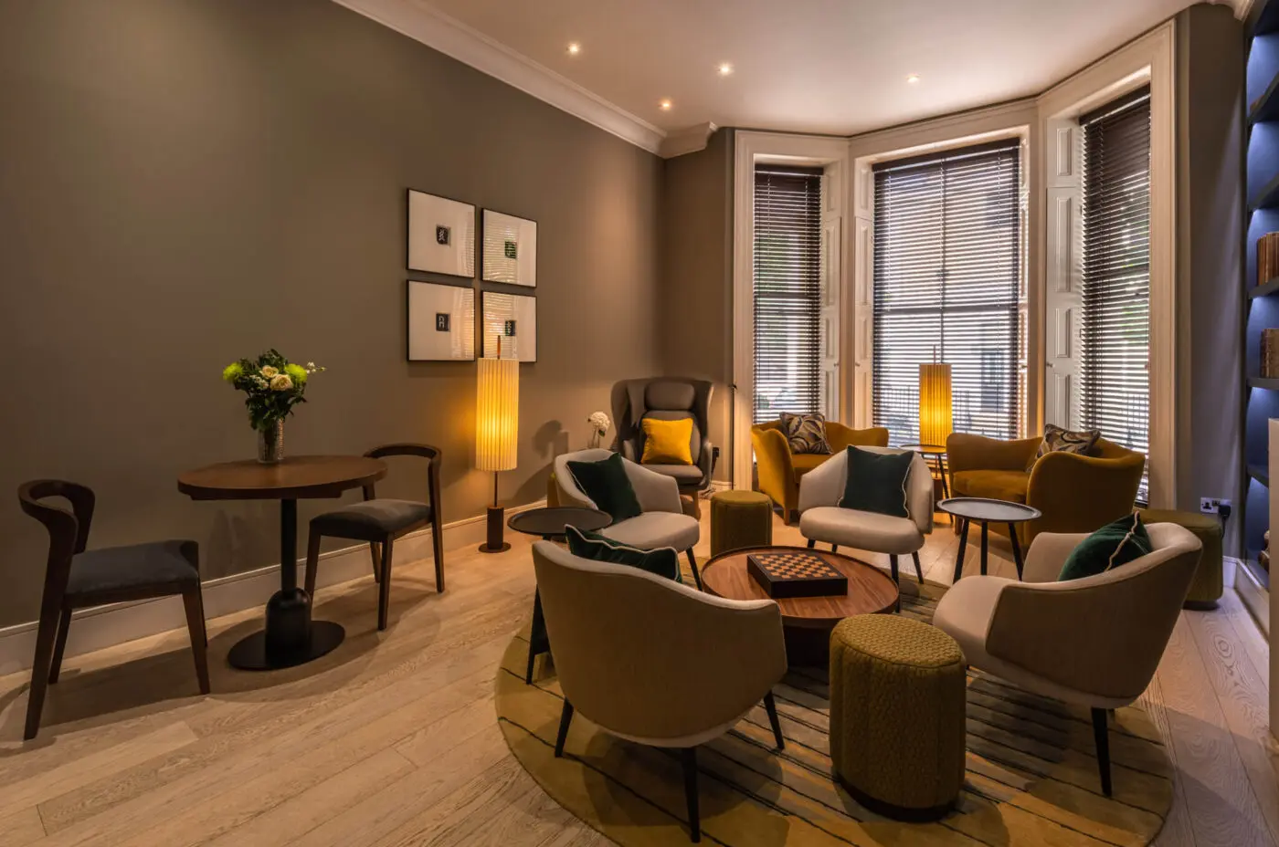 The Resident Kensington Lounge reception room