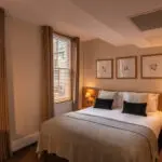 The Resident Kensington Double Bedroom inside a 4 star hotel london.