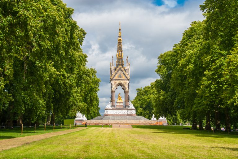 The Albert Memorial in Kensington