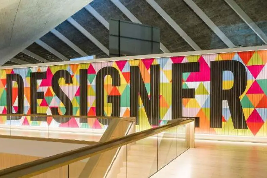 A sign of the Design Museum.