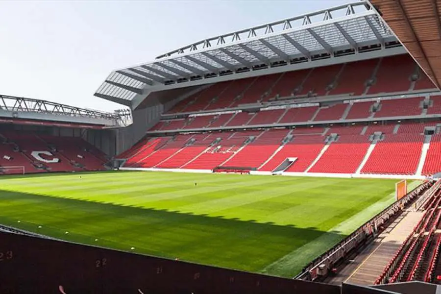 The Liverpool FC Anfield stadium