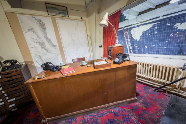 Part of the bunker from the Liverpool War Museum