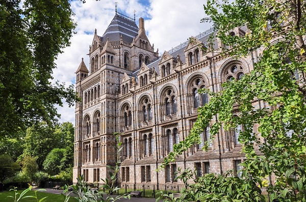 Side part of Natural History Museum building