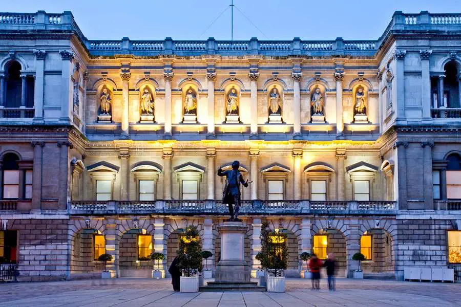 Exterior of the Royal Academy Of Arts building