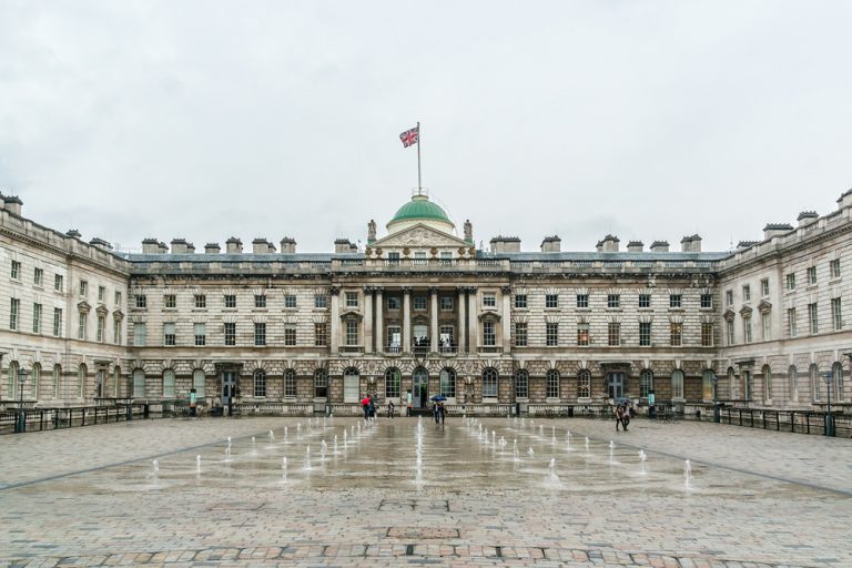 The exterior of Somerset House