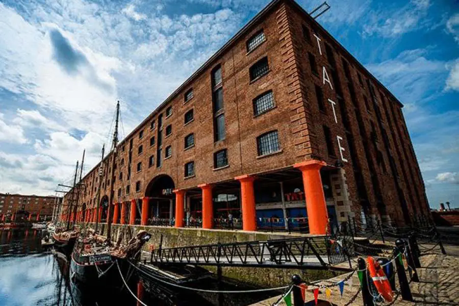 The exterior of Tate Liverpool