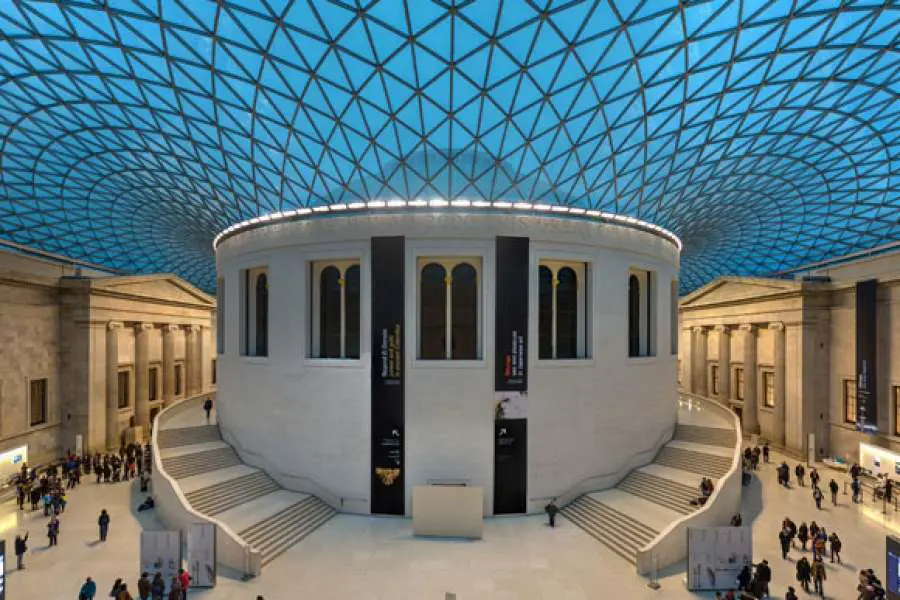 Interior of The British Museum