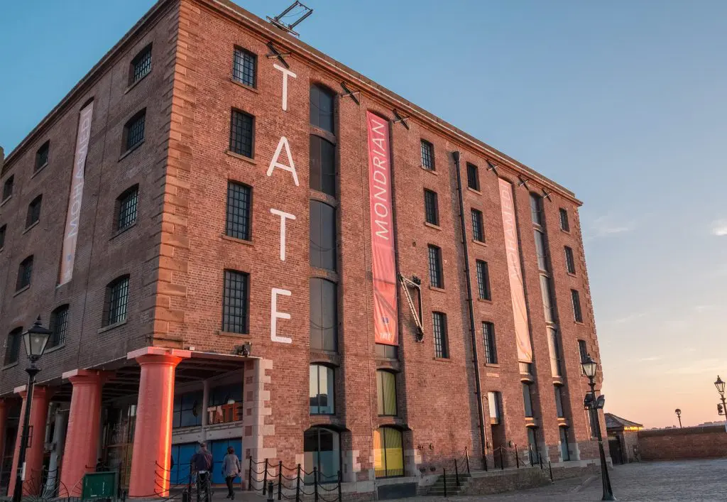 Tate building in Liverpool