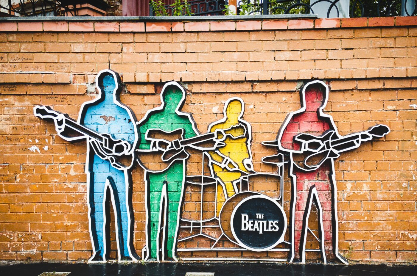 Beatles Mural in Liverpool