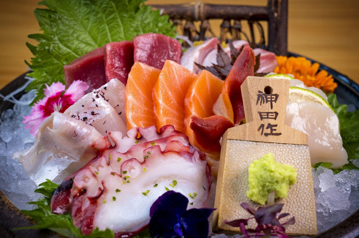 A selection of sushi at Kanpai Edinburgh - one of the best restaurants in Edinburgh