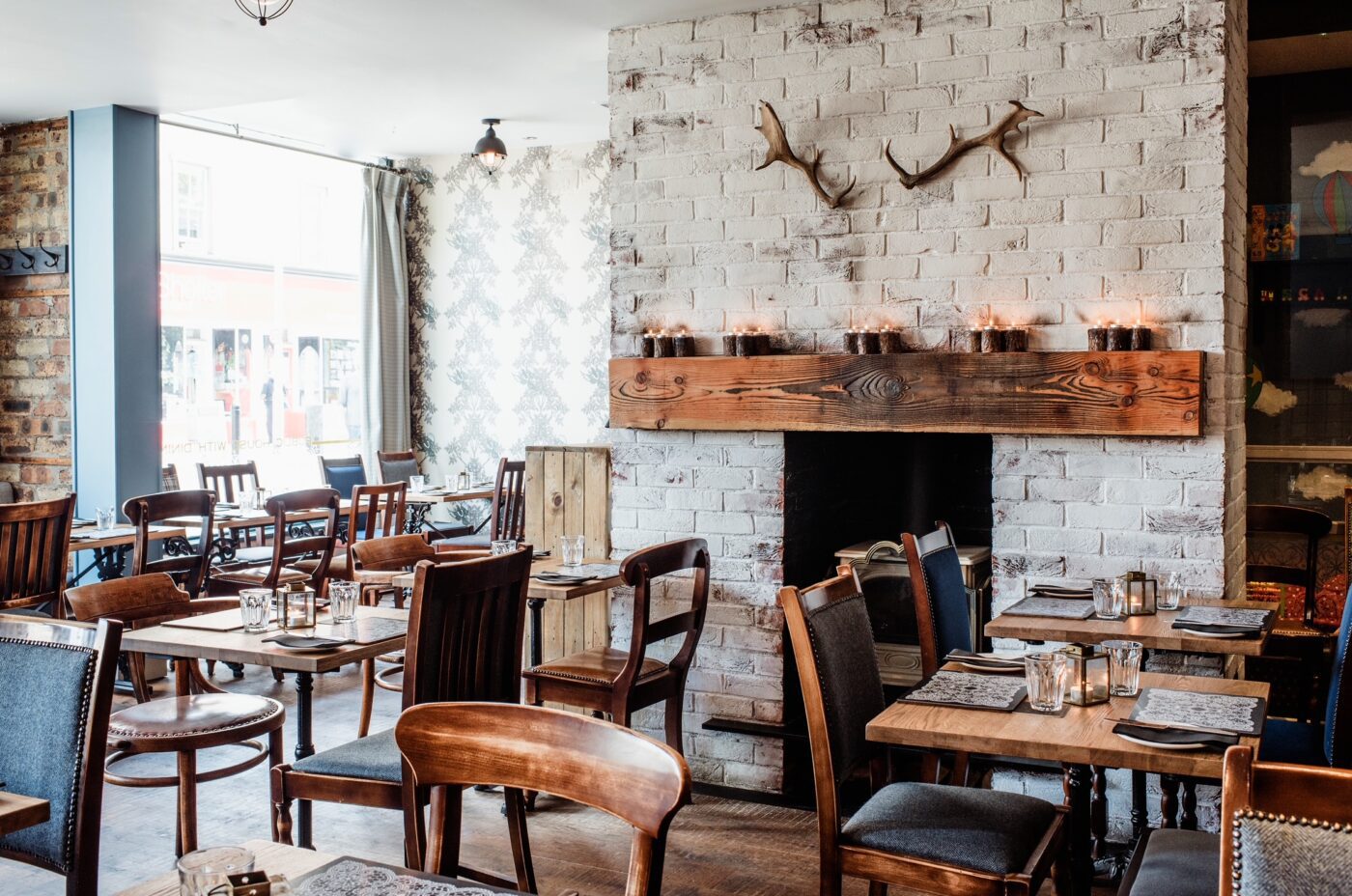 The Scran and Scallie dining room, Edinburgh