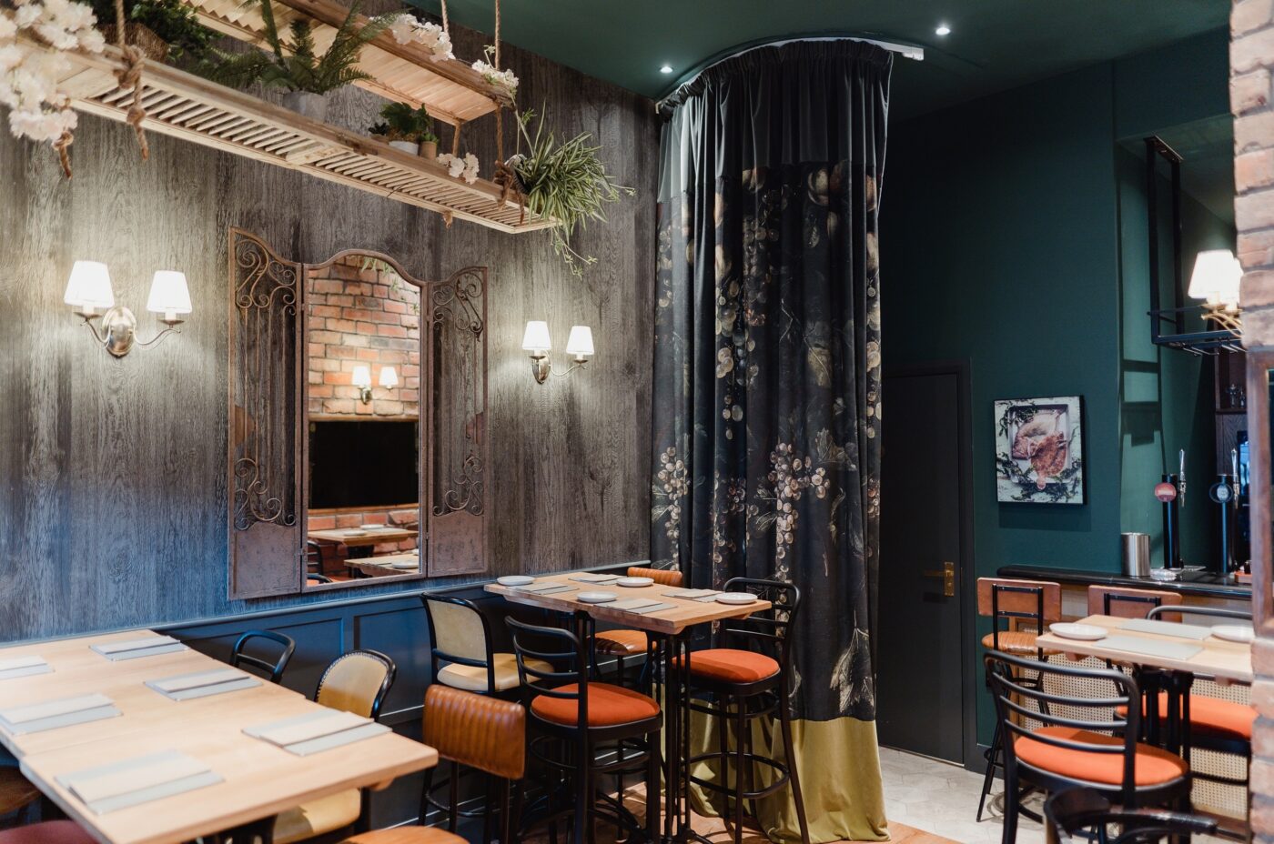 The Bar at Kora by Tom Kitchin restaurant, Edinburgh