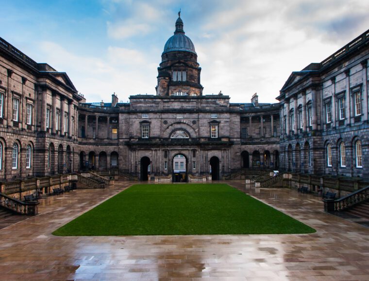 The Old College Edinburgh as seen in Netflix's One Day