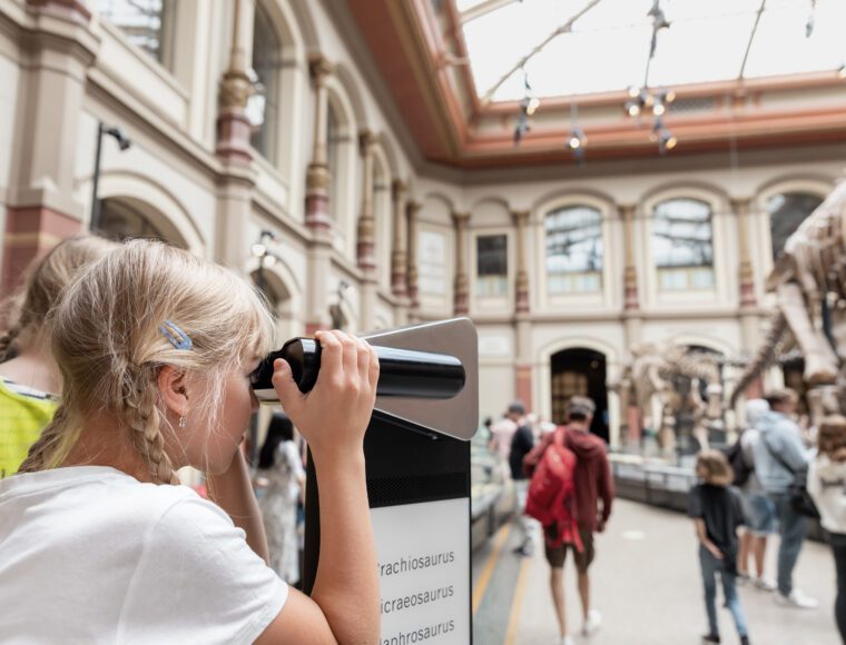 Child at Museum in London