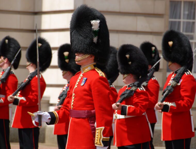 Welsh Guards at Buckingham Palace